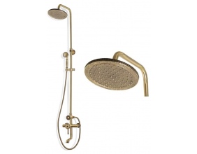 Душевая система Bronze de Luxe Windsor 10120R с коротким изливом бронза